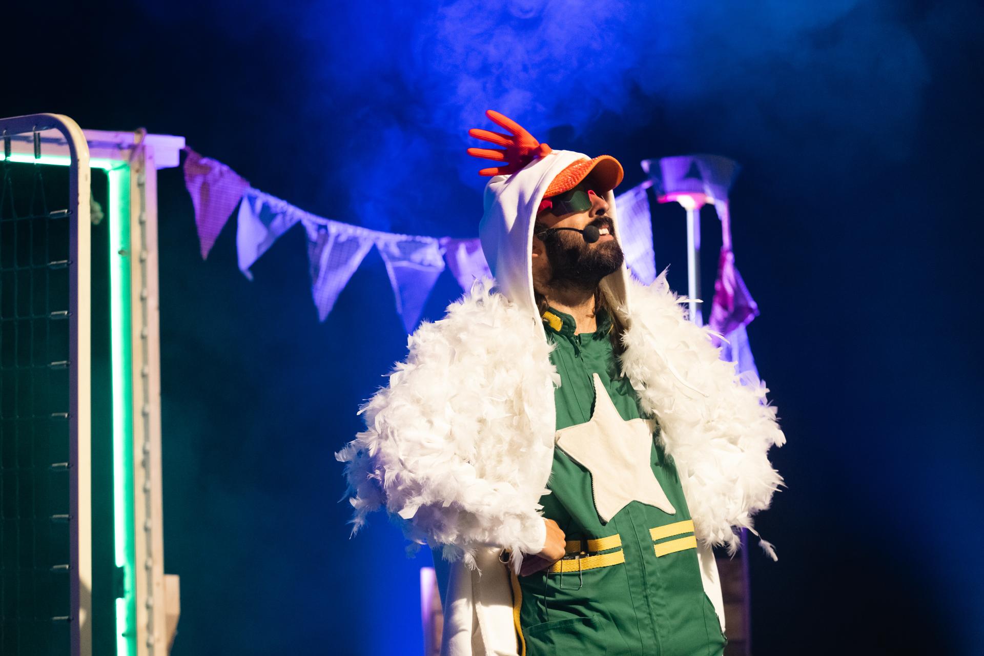 Música, clown e teatro na Biblioteca
